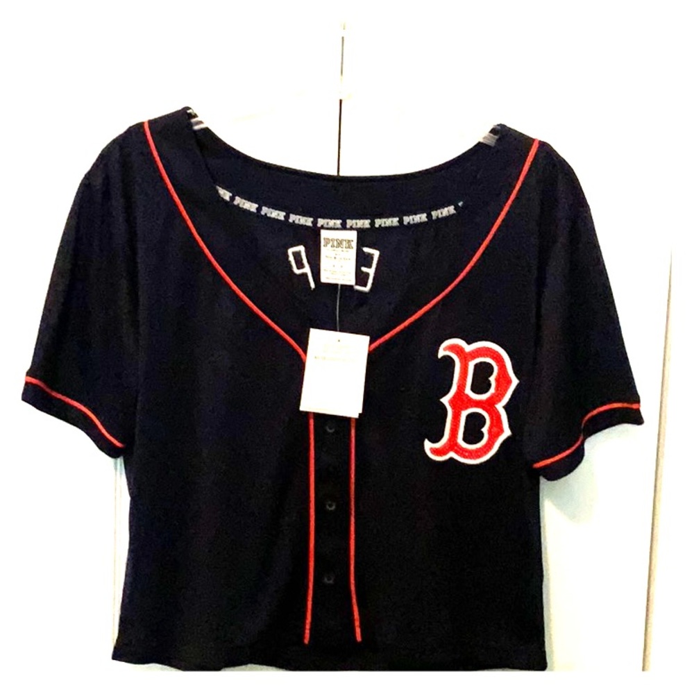 PINK Victoria’s Secret Red Sox Baseball Tee
